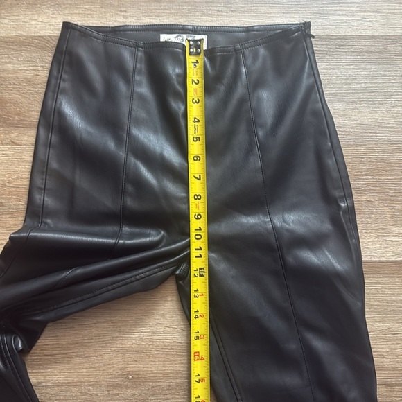 Free People We The Free Faux Leather Pants - Picture 7 of 9
